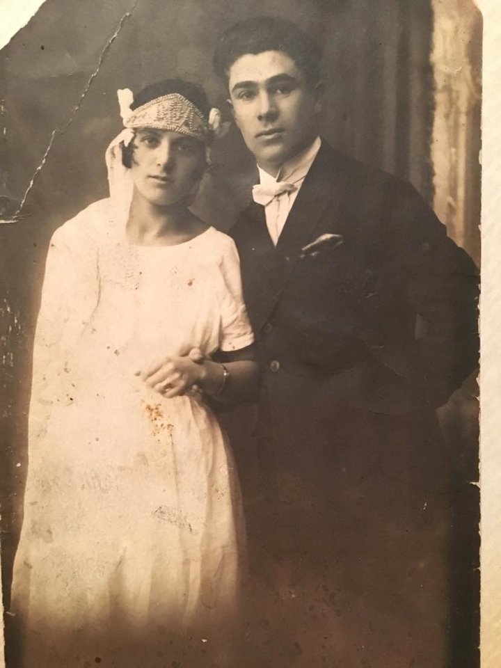  Bunios ir Izraelio Fišerio vestuvės 1925 m.<br> Asmeninio archyvo nuotr.