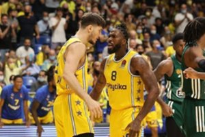 Aštuonis pralaimėjimus iš eilės Eurolygoje turėjęs „Maccabi“ nesėkmių ruožą nutraukė triuškindamas „Olympiakos“