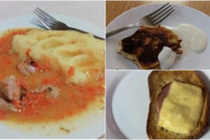 Mokiniai parodė, ką tenka valgyti Klaipėdos mokyklose: suabejojo, ar tikrinimo metu pareigūnai dirba atsakingai