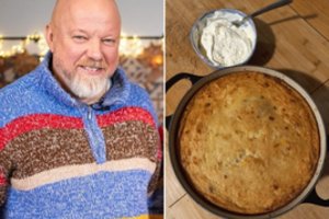 V. Radzevičius dalijasi suvalkietiško bulvių plokštainio receptu – tokį ruošdavo jo močiutė