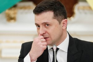 V. Zelenskis: Rusija gali mėginti užimti milijoninį Charkovo miestą