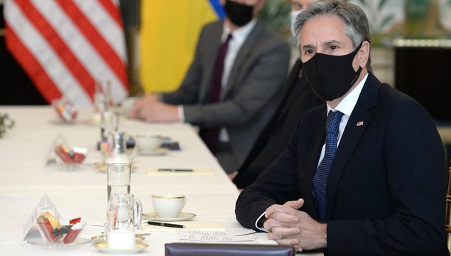 JAV planuoja pradėti diplomatų evakuaciją iš Kijevo: įtariama, kad tai įvyks jau kitą savaitę