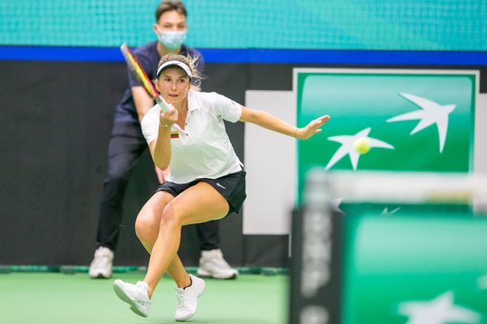 Geriausia Lietuvos tenisininkė J. Mikulskytė sezoną pradėjo Ispanijoje laimėtu turnyru