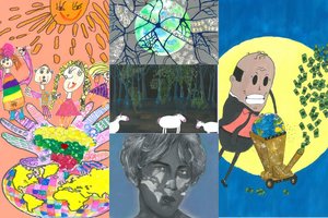 Pasaulio ateitis vaikų akimis: kviečiame išrinkti įspūdingiausius darbus