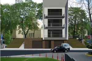 Vilniečiai tai vadina rekonstrukcija: ant 70 kv. m ploto garažo nori sulipdyti trijų aukštų daugiabutį