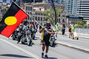 Australijos vyriausybė nupirko aborigenų vėliavos autorines teises