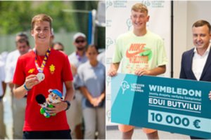 Lietuvos tenise – malonūs žiburiai: R. Berankį vienu metu ruošiasi pakeisti du talentai