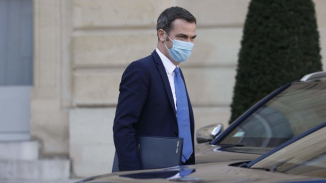 Prancūzijos sveikatos ministras: tikiu, kad artimiausiomis dienomis COVID-19 banga pasieks piką