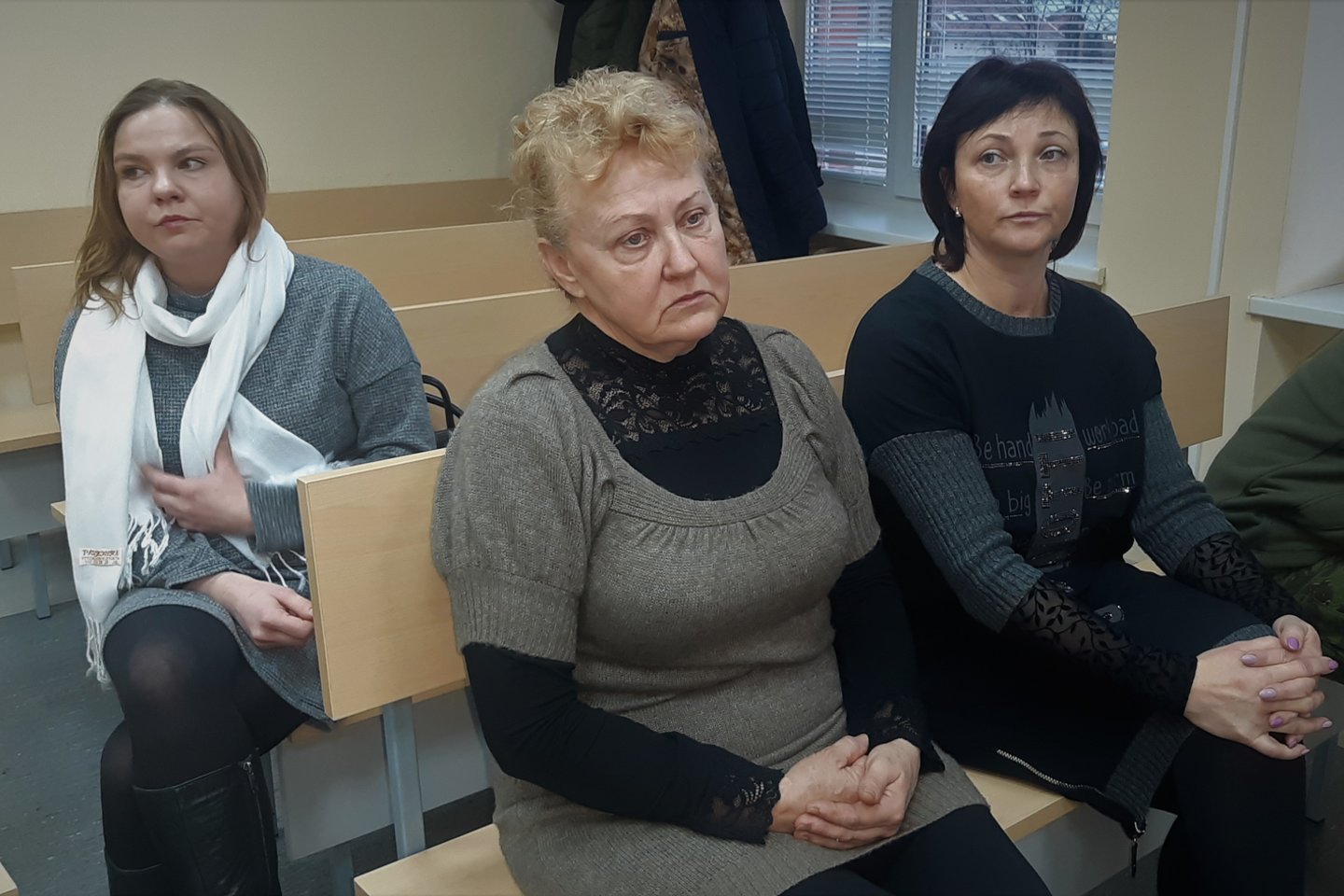 Klaipėdos apygardos teisme apklausti ir nukentėjusieji. <br> G.Pilaičio nuotr.