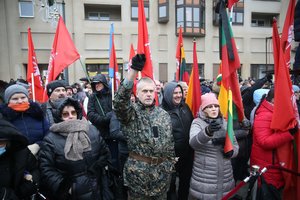 Per Sausio 13-osios minėjimą protestavusiems asmenims – administracinės bylos