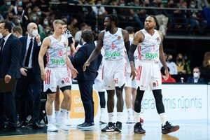 Eurolygoje koja kojon žengusių ASVEL ir „Bayern“ akistatą Prancūzijoje laimėjo bavarai