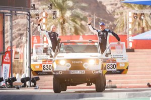 V. Valiukevičiaus komanda džiaugiasi pasiekimais Dakare: „Greituose ruožuose išmokau važiuoti kitokiomis trajektorijomis“