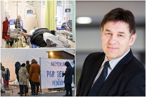Po COVID-19 atvejų rekordo – ateities prognozės: pikas dar nepasiektas, prie kritinės ribos artės ir ligoninės