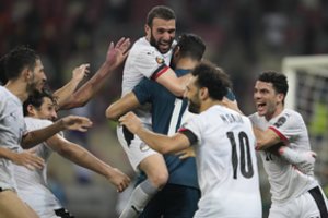 Afrikos futbolo čempionatas: M. Salah ir Egiptas prasibrovė į ketvirtfinalį