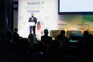 Prasidėjo svarbiausias žaliajai ekonomikai, energetikai ir transportui skirtas forumas „GreenTech Vilnius“