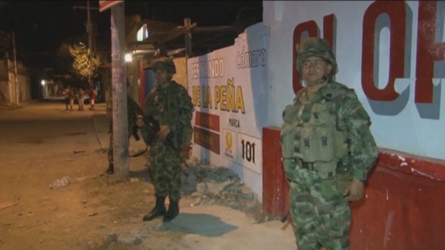 Kolumbijos karinėse bazėse surengtas išpuolis: žuvo vienas žmogus, dar 25 – sužeisti