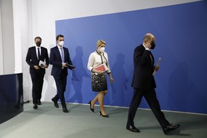 Vokietijos vyriausybė: mirtina ginkluotė Ukrainai nebus tiekiama