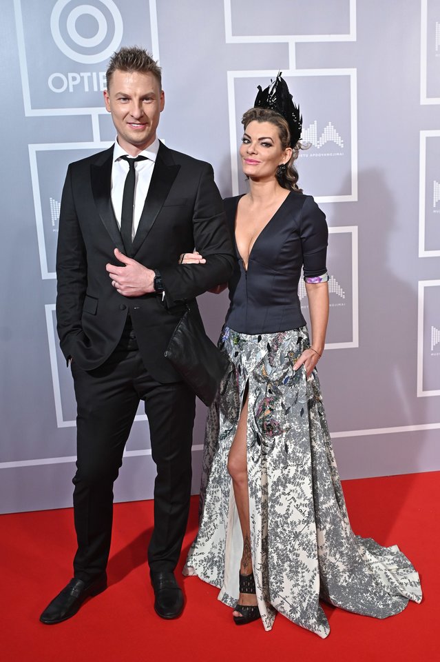 Justinas Lapatinskas su žmona Migle.<br>V.Skaraičio nuotr.