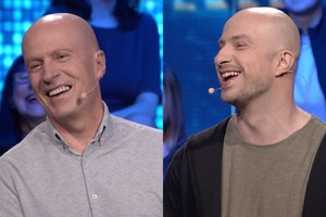 Kaip du vandens lašai panašūs Sipavičiai vienas kitam metė iššūkį: ar sūnus gali laimėti prieš tėvą?