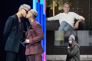 Po apdovanojimų – kibirkštys: per N. Bieranco ir L. Griciaus bučinį nusuktos kameros supykdė žinomus žmones