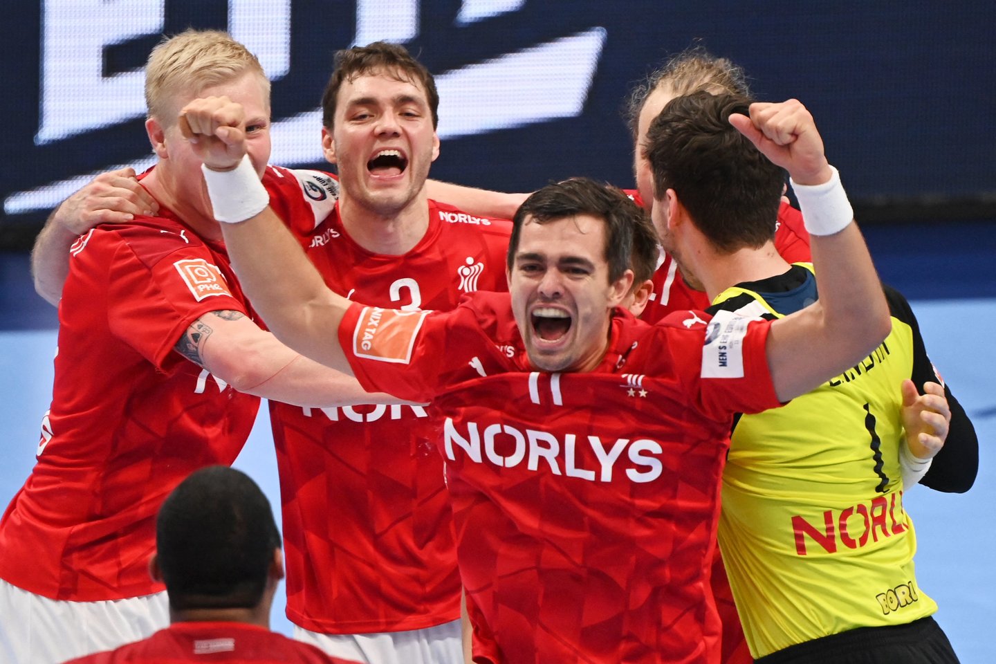 Europos čempionato bronza atiteko Danijai.<br>AFP/Scanpix nuotr.