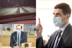 Po pirmadienio ryto pūgos – R. Žemaitaičio pyktis ir kritika M. Skuodžiui: „Čia yra tragedija“