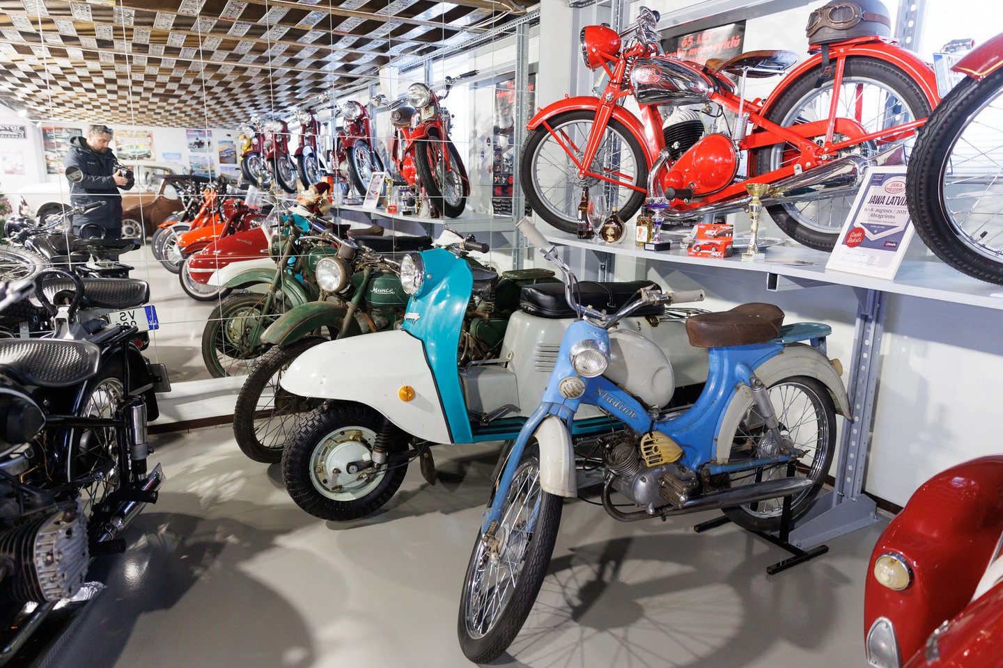 A.Ozuolinio „Classic Car &amp; Motorcycle Garage“ muziejus.<br>T.Bauro nuotr.
