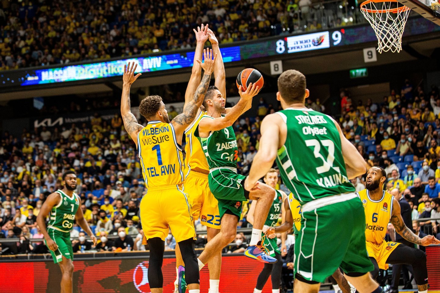 „Žalgirio“ varžovas – po krizės atsigaunantis „Maccabi“<br>BC Zalgiris Kaunas twitter nuotr.