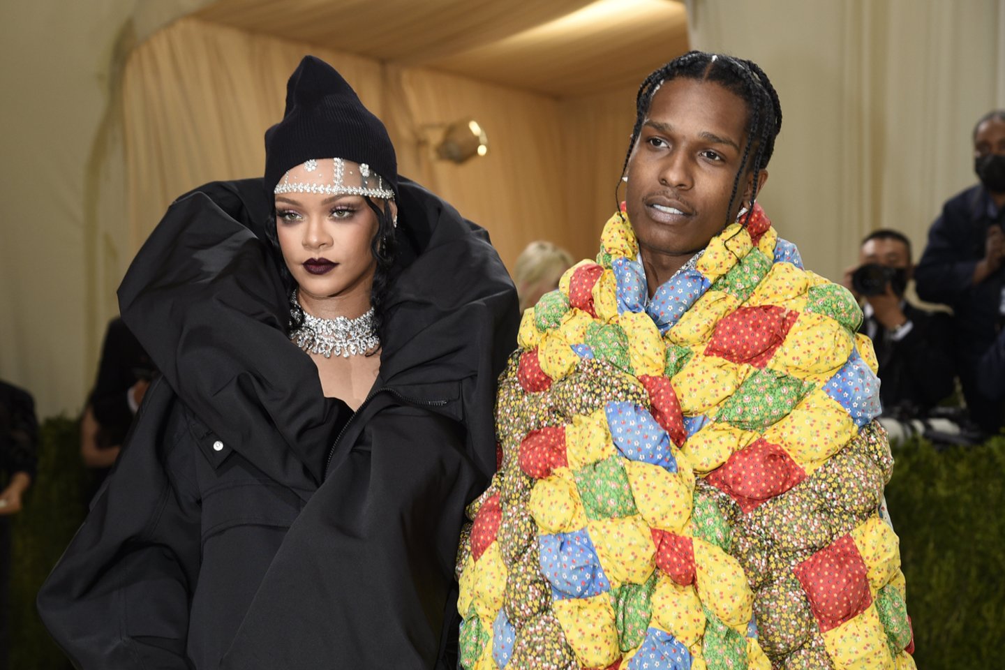  Rihanna ir jos mylimasis reperis A$AP Rocky/<br> Scanpix nuotr.