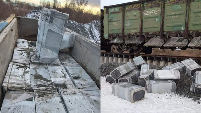 Sulaikyta traukiniais iš Baltarusijos atgabenta rūkalų kontrabanda: bendra vertė siekia pustrečio mln. eurų