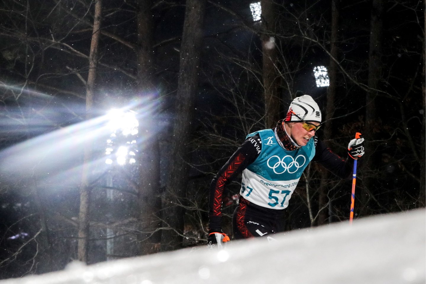 Latvijos slidininkas Indulis Bikše.<br> Reuters/Scanpix.com nuotr.