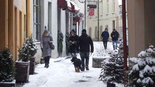 Sinoptikai permainų nežada: daugelyje rajonų negausiai pasnigs