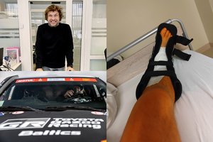 B. Vanagui teko gultis ant operacinio stalo: prisidėjo ir žiaurus skrydis Dakare