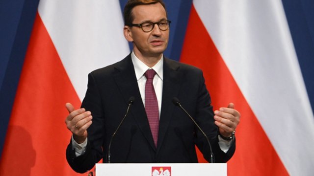 Lenkijos premjeras tiki – Berlynui leidus veikti „Nord Stream 2“, V. Putinas galės šantažuoti Europą