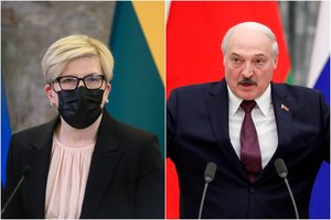 I. Šimonytė sureagavo į A. Lukašenkos grasinimus: vertiname rimtai, skaičiuojame, koks bus poveikis