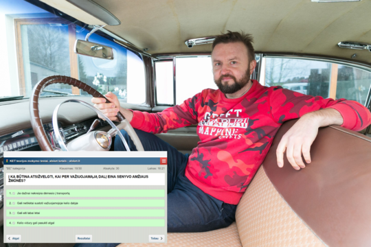 S. Stavickis-Stano rado dar vieną „perliuką“ KET testuose: „Kas juos sudarinėjo?“