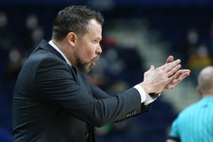 Pergalę po nervų karo išplėšęs G. Žibėnas dėkojo išvykstančiam M. Ndourui ir „Ryto“ žaidėjams: „Sugebėjo suvyriškėti“