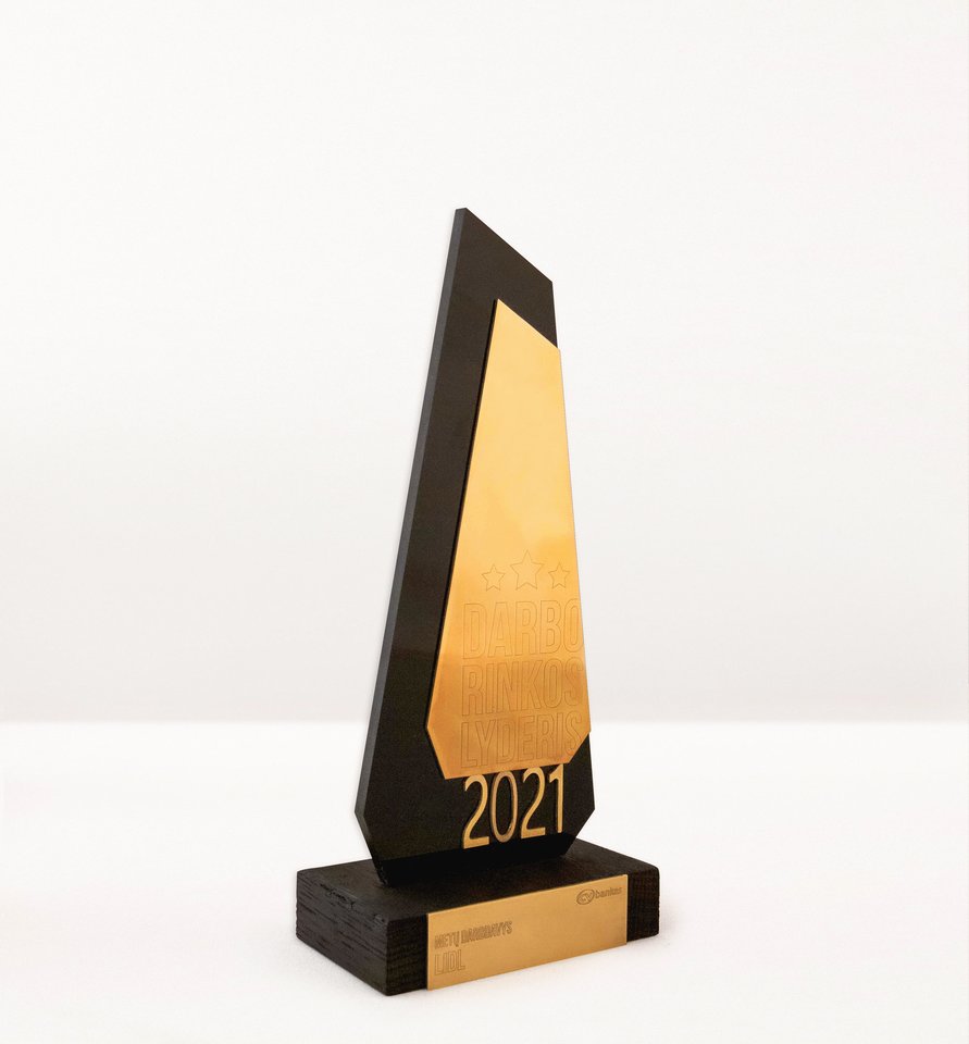 „CVbankas.lt“ organizuojamuose apdovanojimuose „Darbo rinkos lyderis 2021“ antrus metus iš eilės pripažinimo sulaukė mažmeninės prekybos įmonė „Lidl Lietuva“.