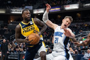 Be D. Sabonio rungtyniavusi „Pacers“ neprilygo lygos autsaideriams