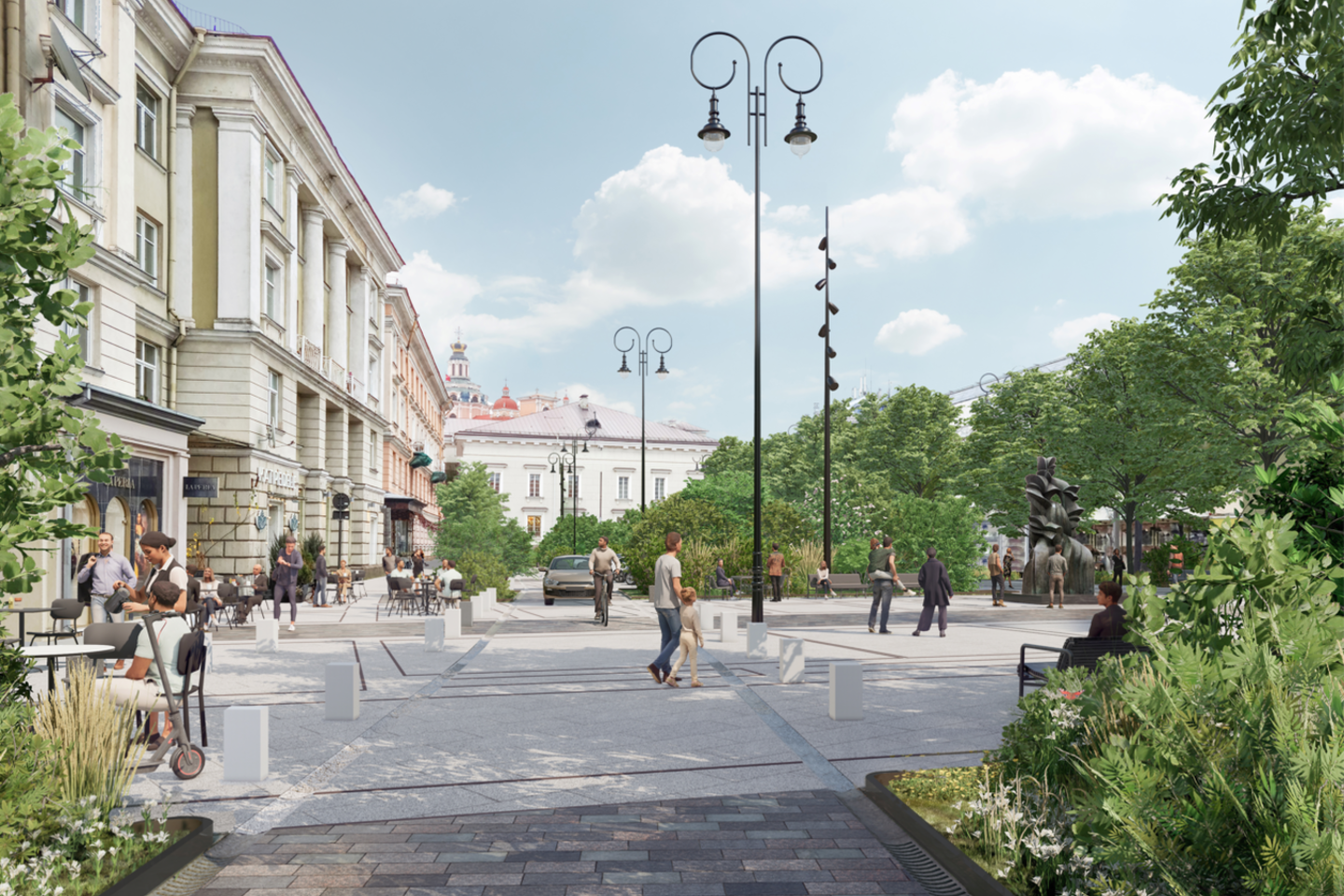 Architektų studija „IMM architektai“ vasario 24 d. pakvies vilniečius į Vokiečių gatvės strateginio renovacijos plano projektinių pasiūlymų aptarimą.<br>Vizual.