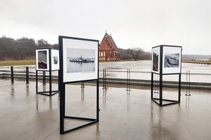 Antram gyvenimui prikeliamas laivas-žemkasė kviečia pirmai pažinčiai