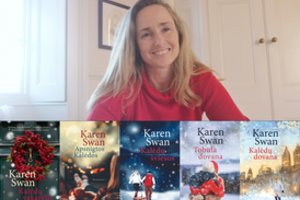 Į Vilniaus knygų mugę bestselerių autorė Karen Swan atvyks su vyru ir mintimi apie romaną Vilniuje