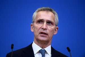 NATO vadovas reiškia susirūpinimą dėl Rusijos pajėgų telkimo Baltarusijoje