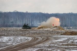 JAV žvalgyba atskleidė Rusijos planus inscenizuoti pretekstą Ukrainos puolimui 