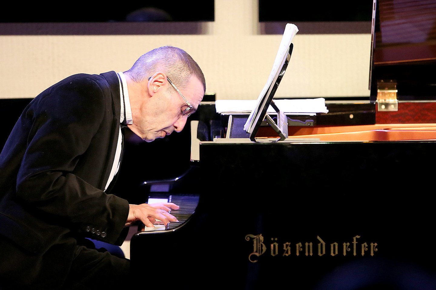 Vos pradėjęs kurtis Lietuvoje, A.Paley subūrė vietos muzikantus unikaliam projektui – dideliam koncertų ciklui „Brahmso vakarai“ sostinės „Organum“ salėje.<br> R.Danisevičiaus nuotr.