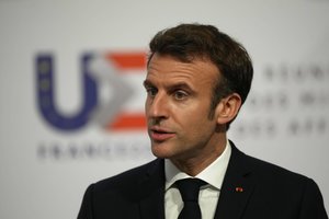 E. Macronas kitą savaitę lankysis Rusijoje ir Ukrainoje