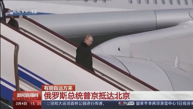 V. Putinas Pekine susitiks su Xi Jinpingu: aptarus svarbius klausimus dalyvaus olimpiados atidarymo ceremonijoje