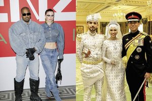 Žvaigždžių savaitėje – naujas Kanye Westo romanas ir Brunėjaus sultono dukros vestuvės