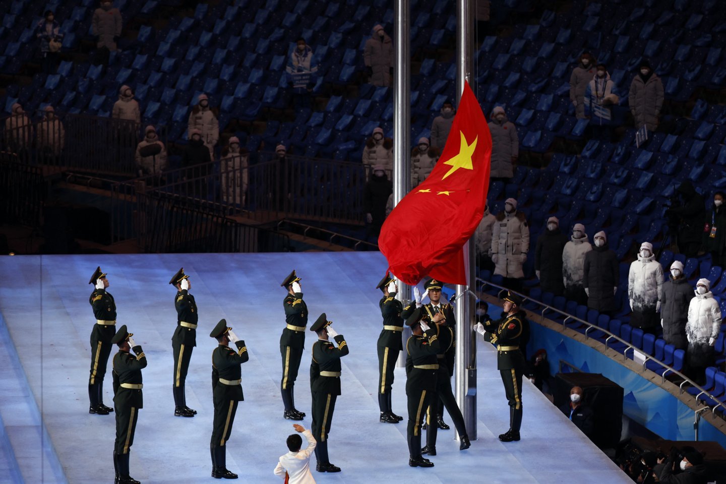 Pekino žaidynių atidarymas<br> AFP/Scanpix.com nuotr.