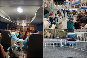 Prieš žaidynių atidarymo ceremoniją – nesusipratimas: kinų „burbulą“ pradūrė rusės pyktis ir azerbaidžaniečio nuoširdumas